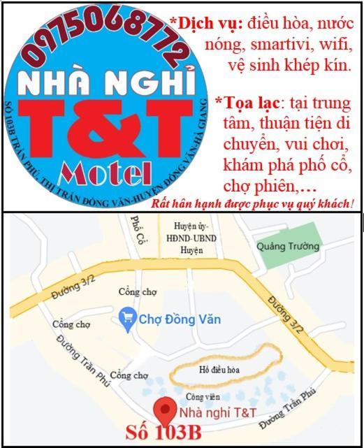 Nha Nghi T&T Hotell Dong Van  Exteriör bild